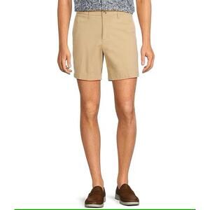 Roundtree & Yorke Casuals Flat Front 7" Inseam Shorts - NWT‎ (New)